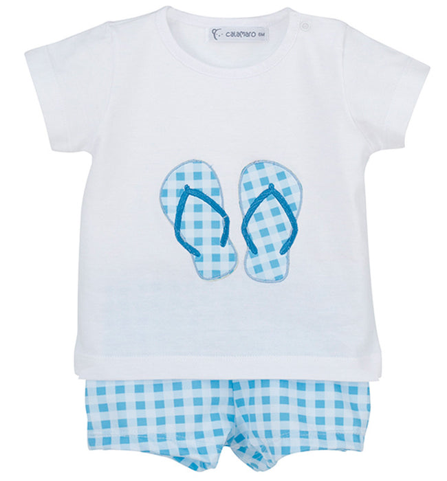 Baby boy swimwear set BLUE