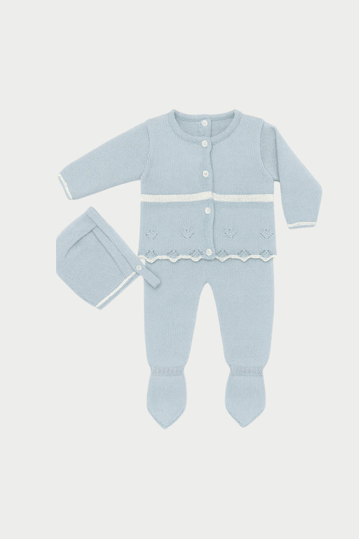 Silver Rabbit Blue baby gift