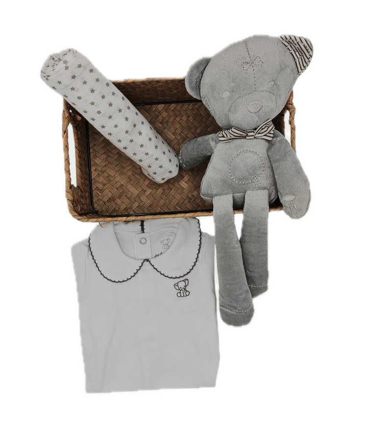 Grey Elephant Baby Hamper