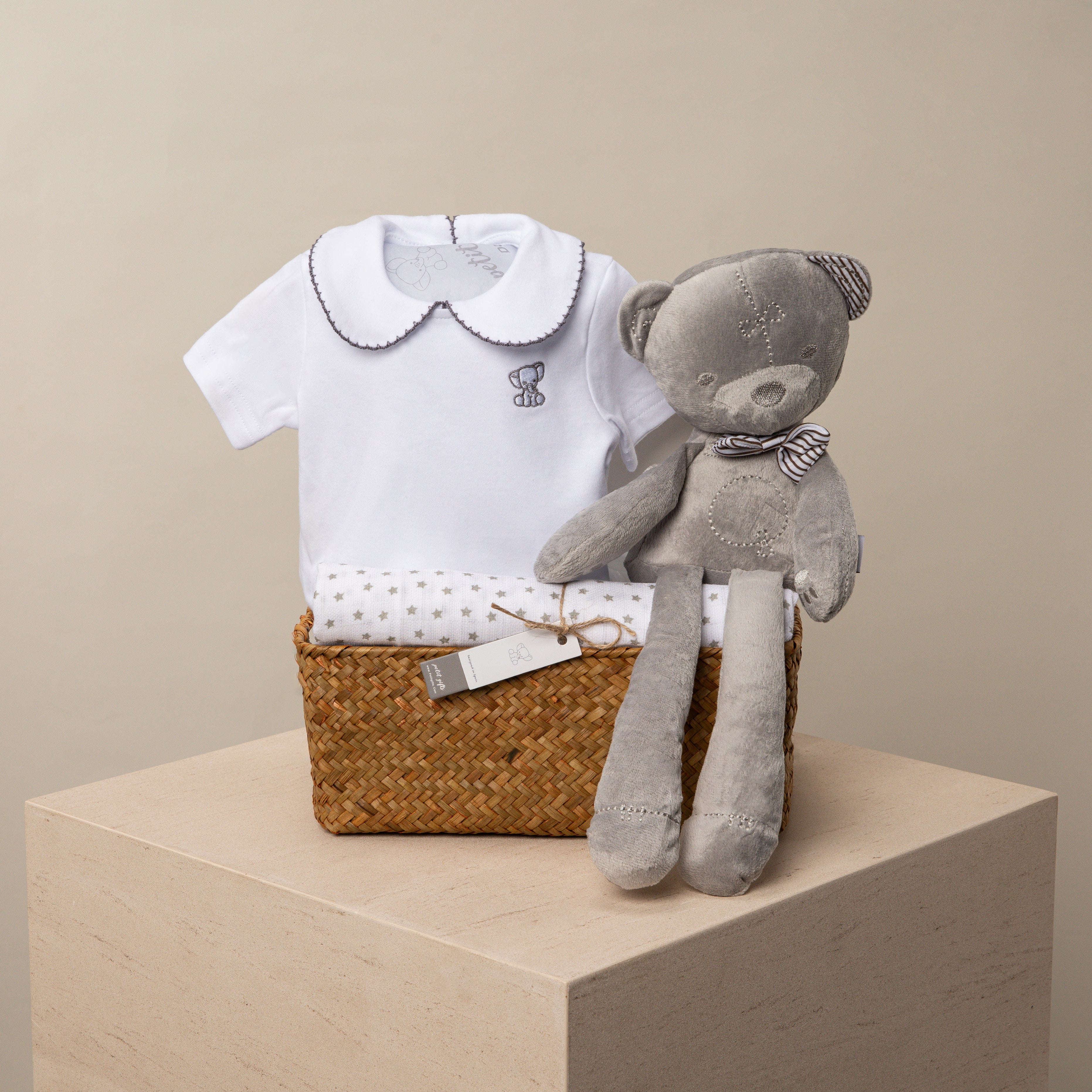 Grey Elephant Baby Hamper