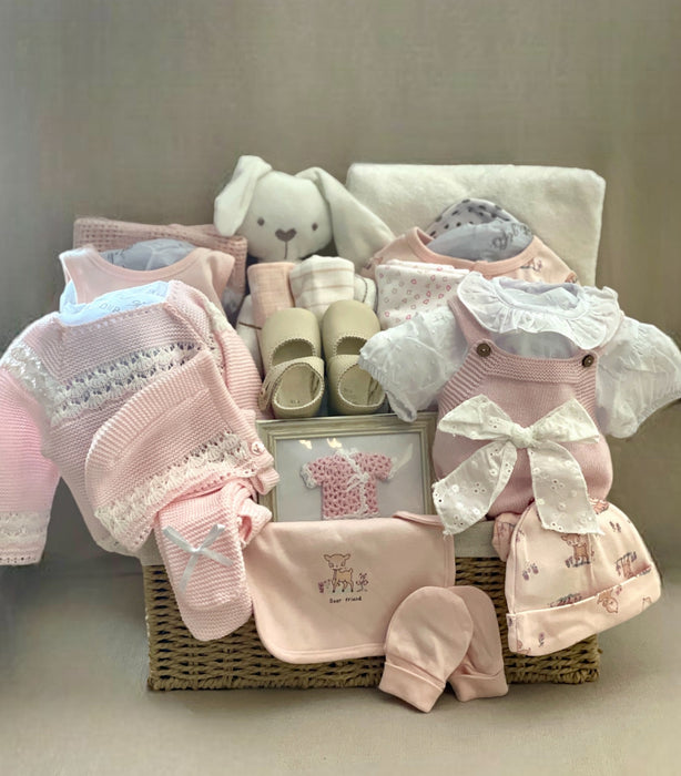 Pink triple dream luxury baby gifts| Newborn gifts | 0-3 months |super luxury baby girl gifts | gift for baby girl| gift for baby boy