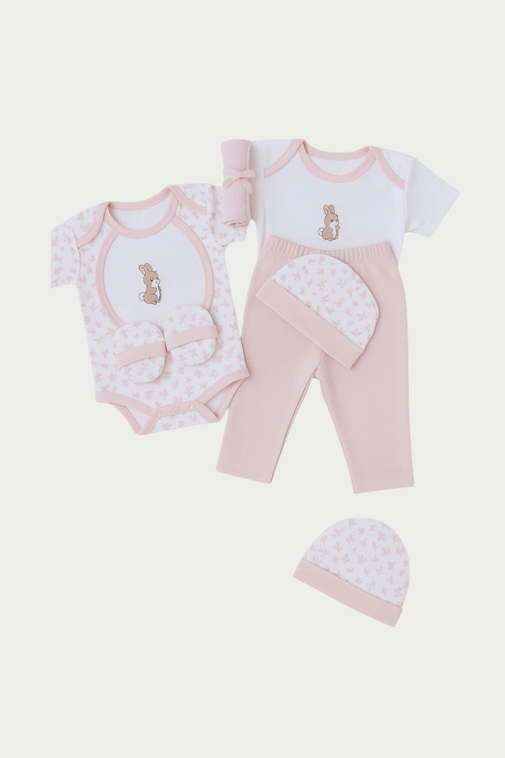Silver Rabbit Pink baby gift